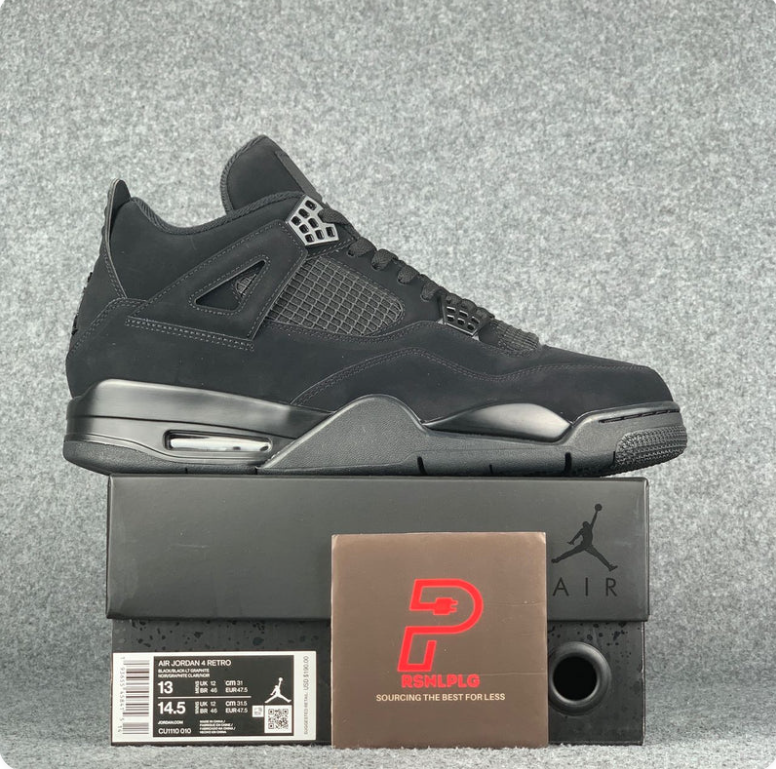 Jordan 4 Retro Black Cat (2020)