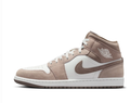 Air Jordan 1 Mid (Enigma StoneOlive Grey)