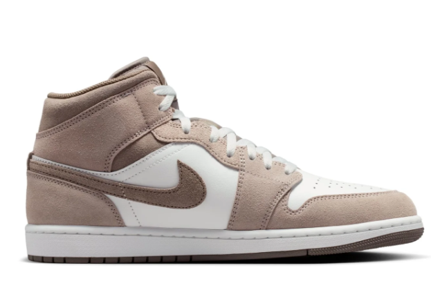 Air Jordan 1 Mid (Enigma StoneOlive Grey)