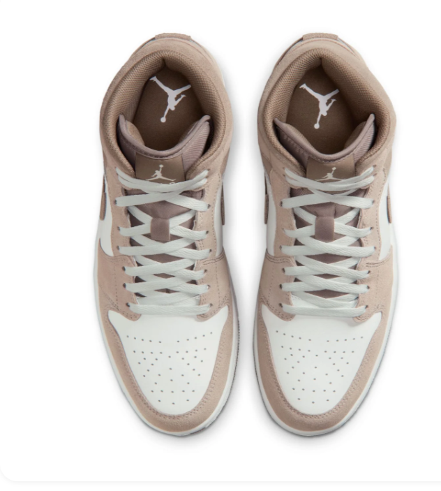 Air Jordan 1 Mid (Enigma StoneOlive Grey)