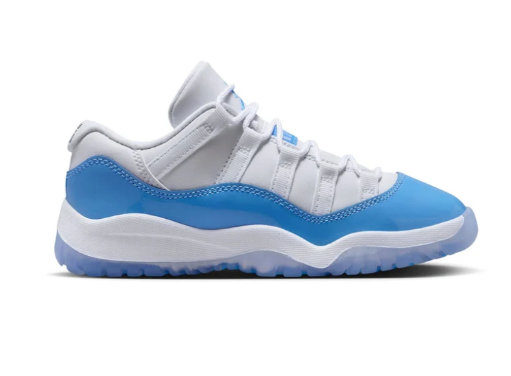 Jordan 11 Retro Low 'University Blue' Little Kids' Shoes