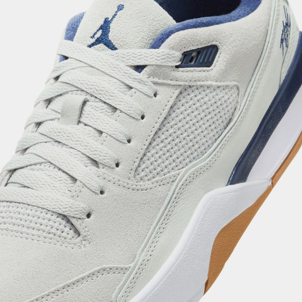 Flight Court Mens Basketball Shoes (Neutral GreyMidnight NavyWhite)